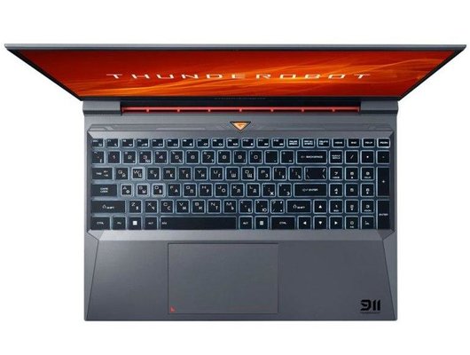 Ноутбук игровой Thunderobot 911 X Wild Hunter G2 L/Core i5 12400H/16Gb/512Gb/15.6 FHD IPS/RTX4050 6Gb/Win11Pro серый